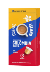 Aluminium Capsules Espresso Colombia (10 pieces)