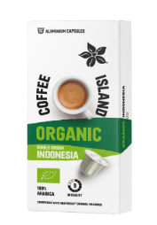 Aluminium Capsules Espresso Indonesia Organic (10 pieces)