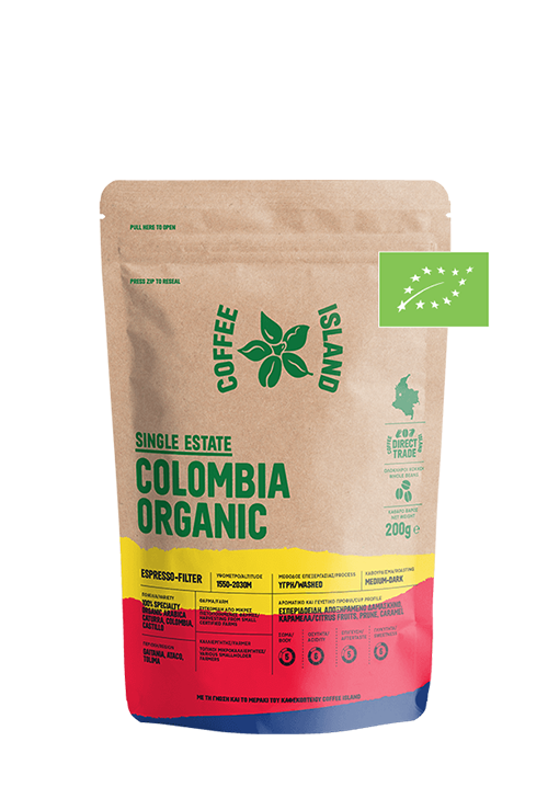 Colombia Organic Prepacked 200g