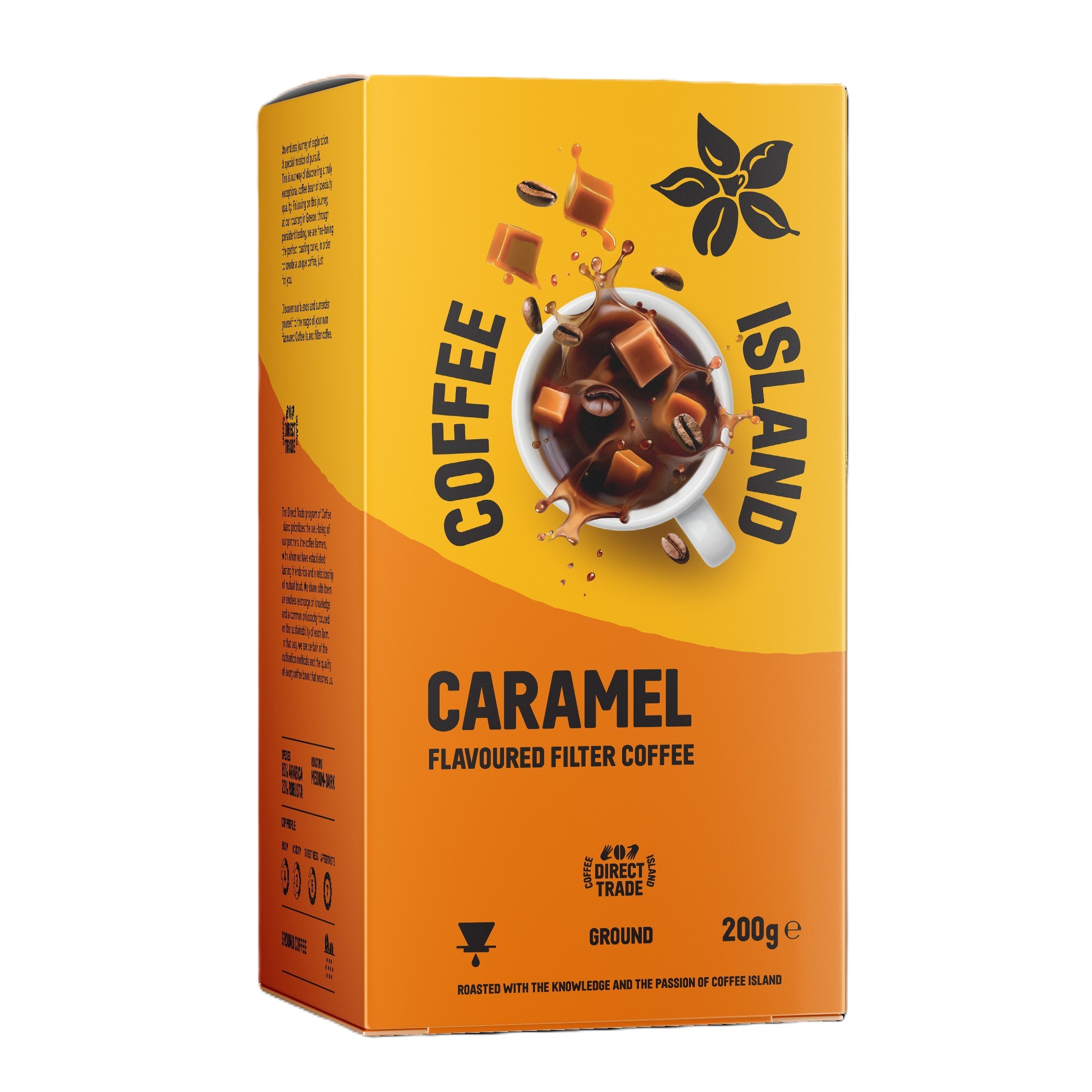 Filter Flavored Caramel Prepacked 200g