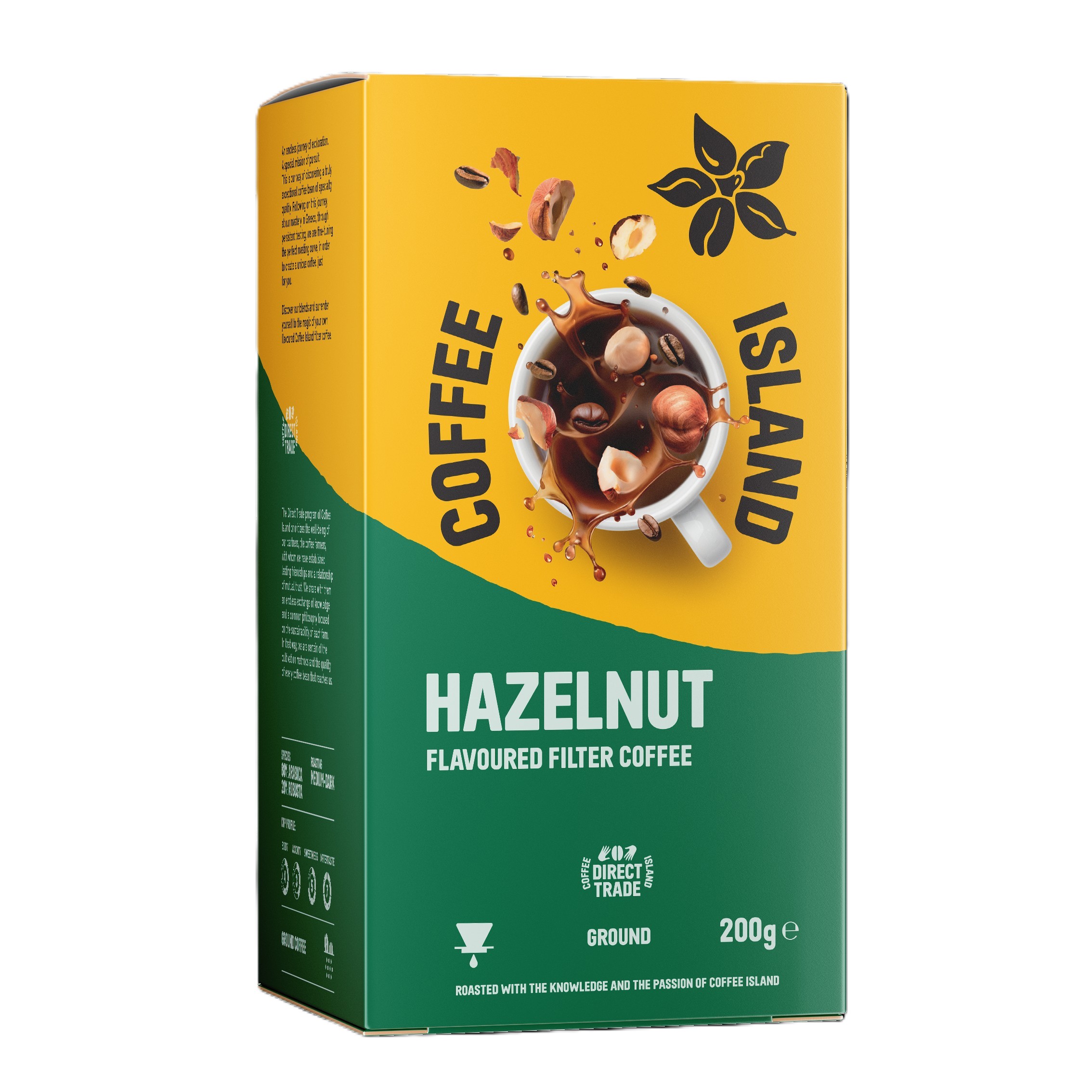 Filter Flavored Hazelnut Prepacked 200g