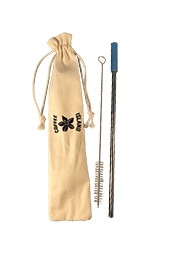 Pai metalic reutilizabil (argintiu - bleu)