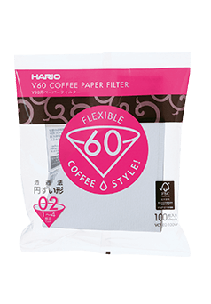 Filtru alb pentru Hario Dripper (100 buc)